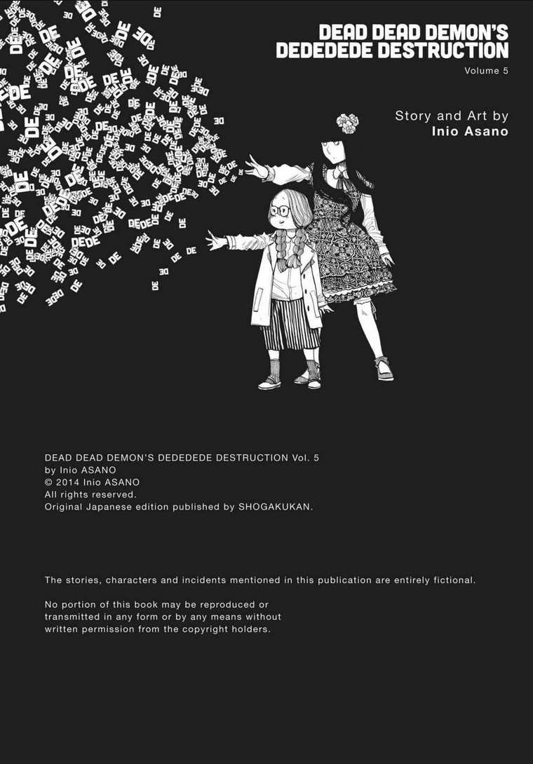 Sự Hủy Diệt Dededede Của Dead Dead Demon: Chapter 40