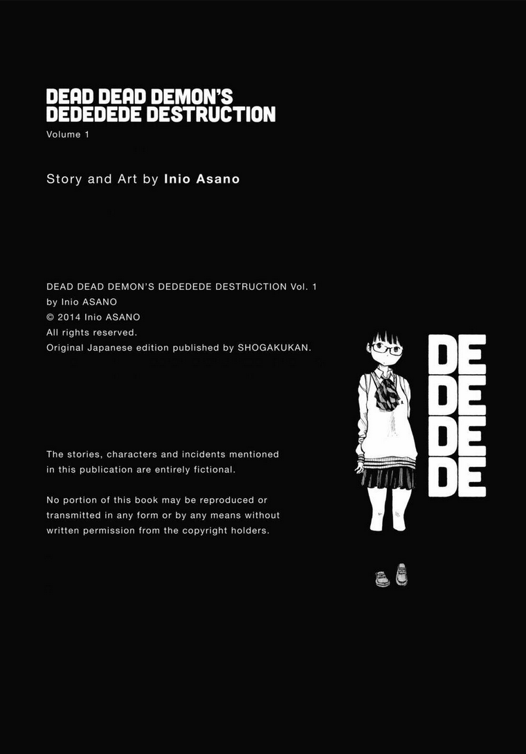 Sự Hủy Diệt Dededede Của Dead Dead Demon: Chapter 8