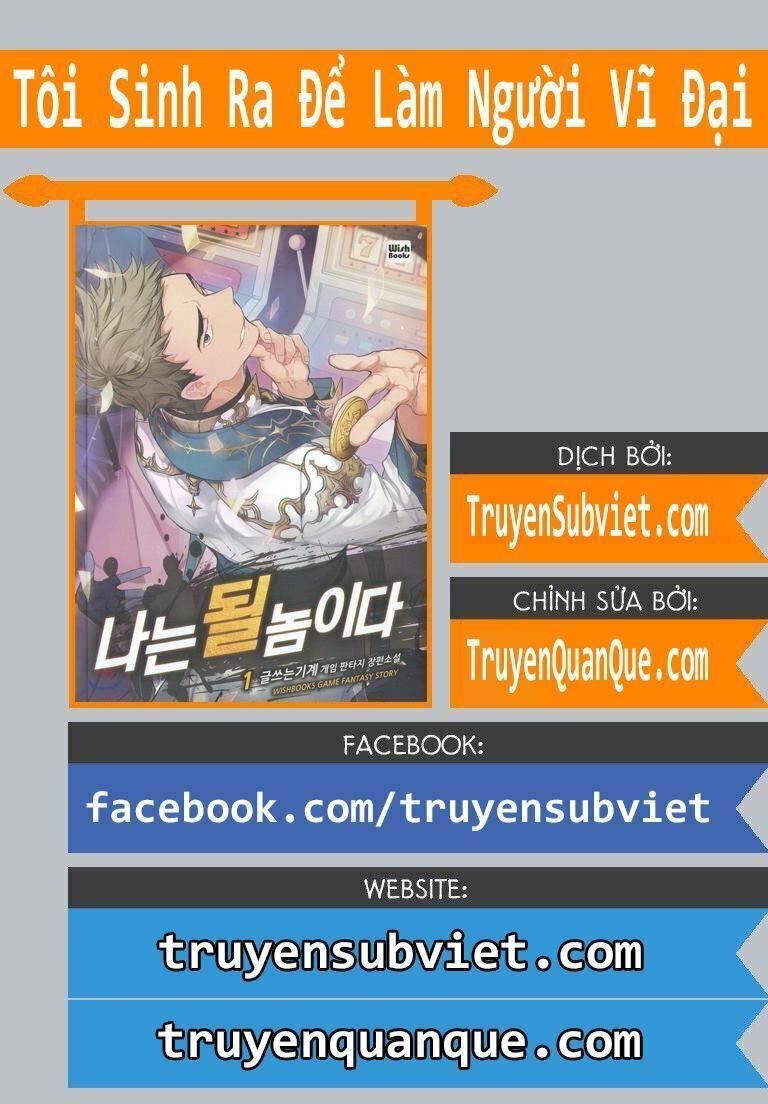Sự Trở Lại Của Người Chơi Mạnh Nhất: Chapter 1