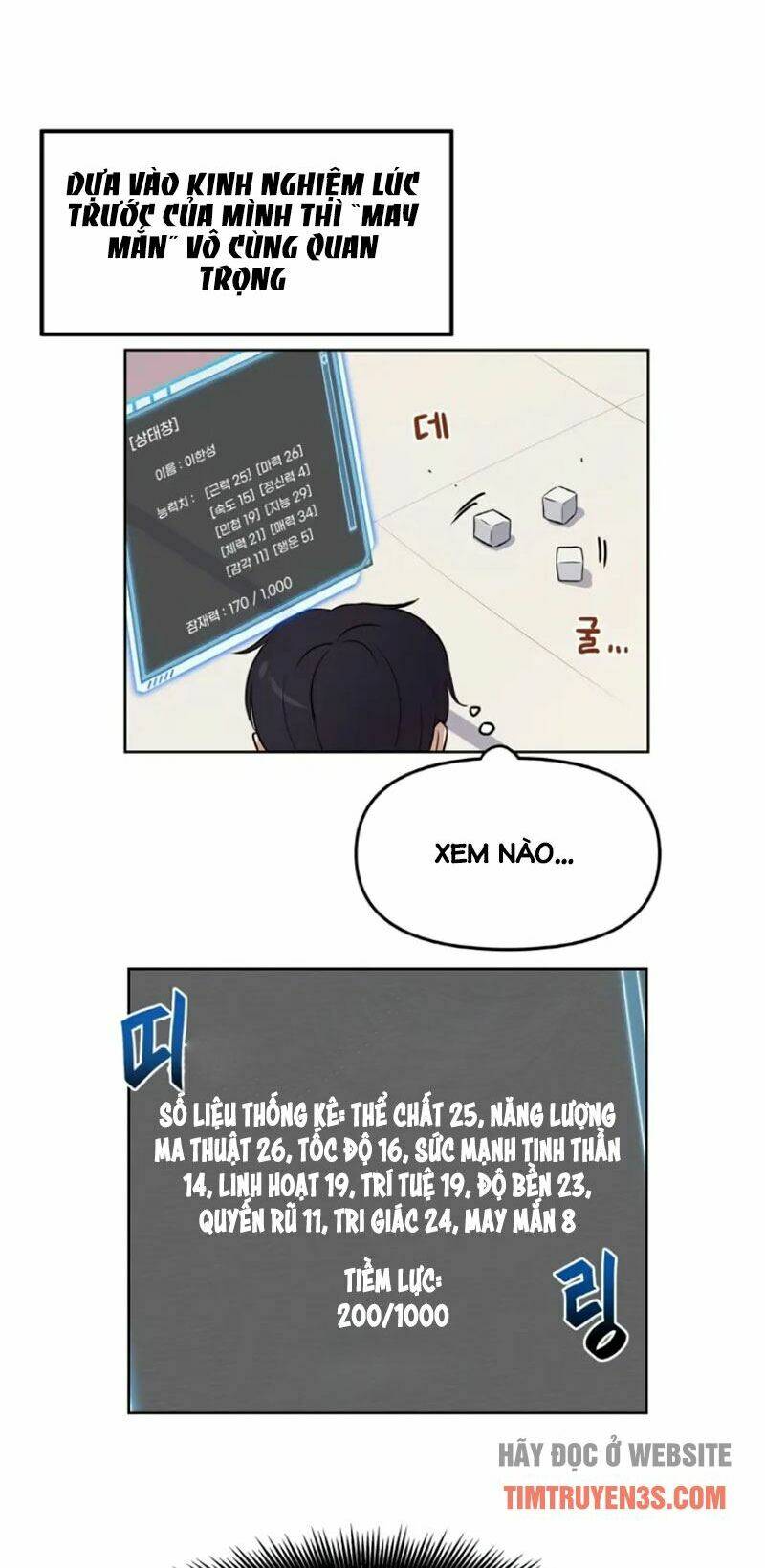 Ta Có Max Thuộc Tính May Mắn: Chapter 1