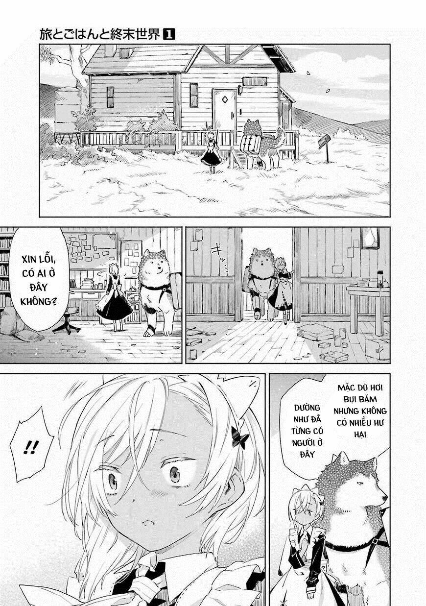 Tabi To Gohan To Shuumatsu Sekai: Chapter 1