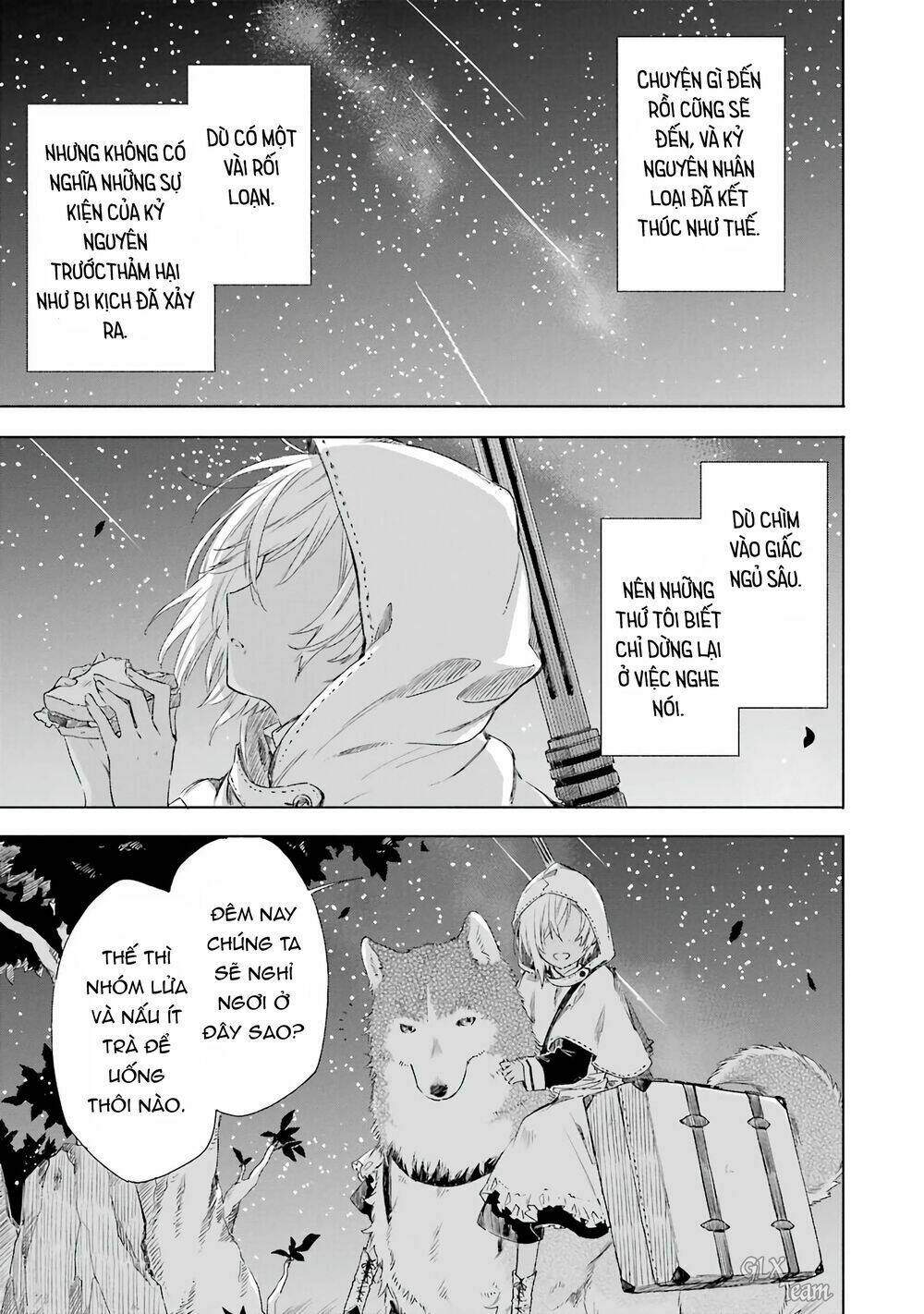 Tabi To Gohan To Shuumatsu Sekai: Chapter 3