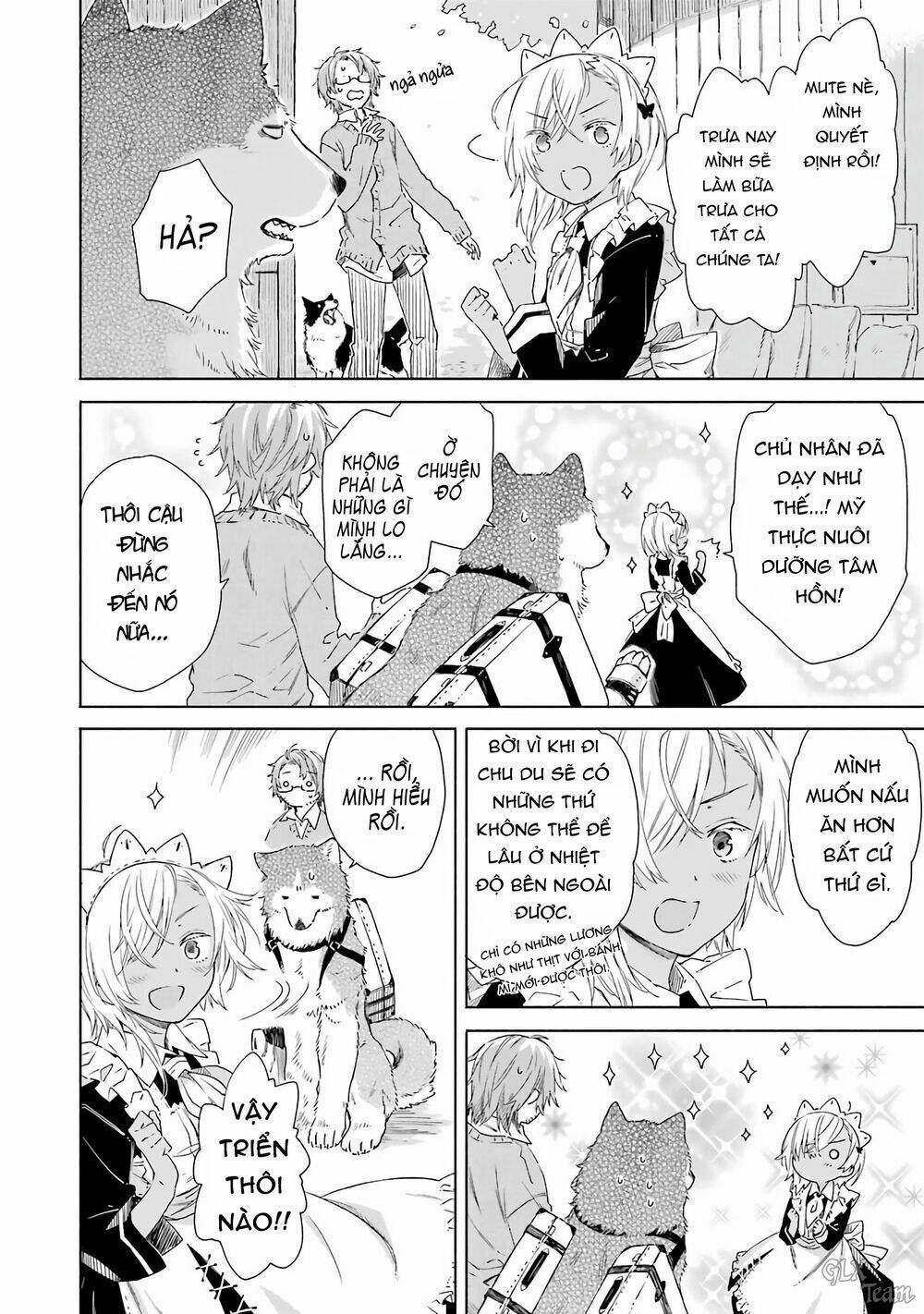 Tabi To Gohan To Shuumatsu Sekai: Chapter 3