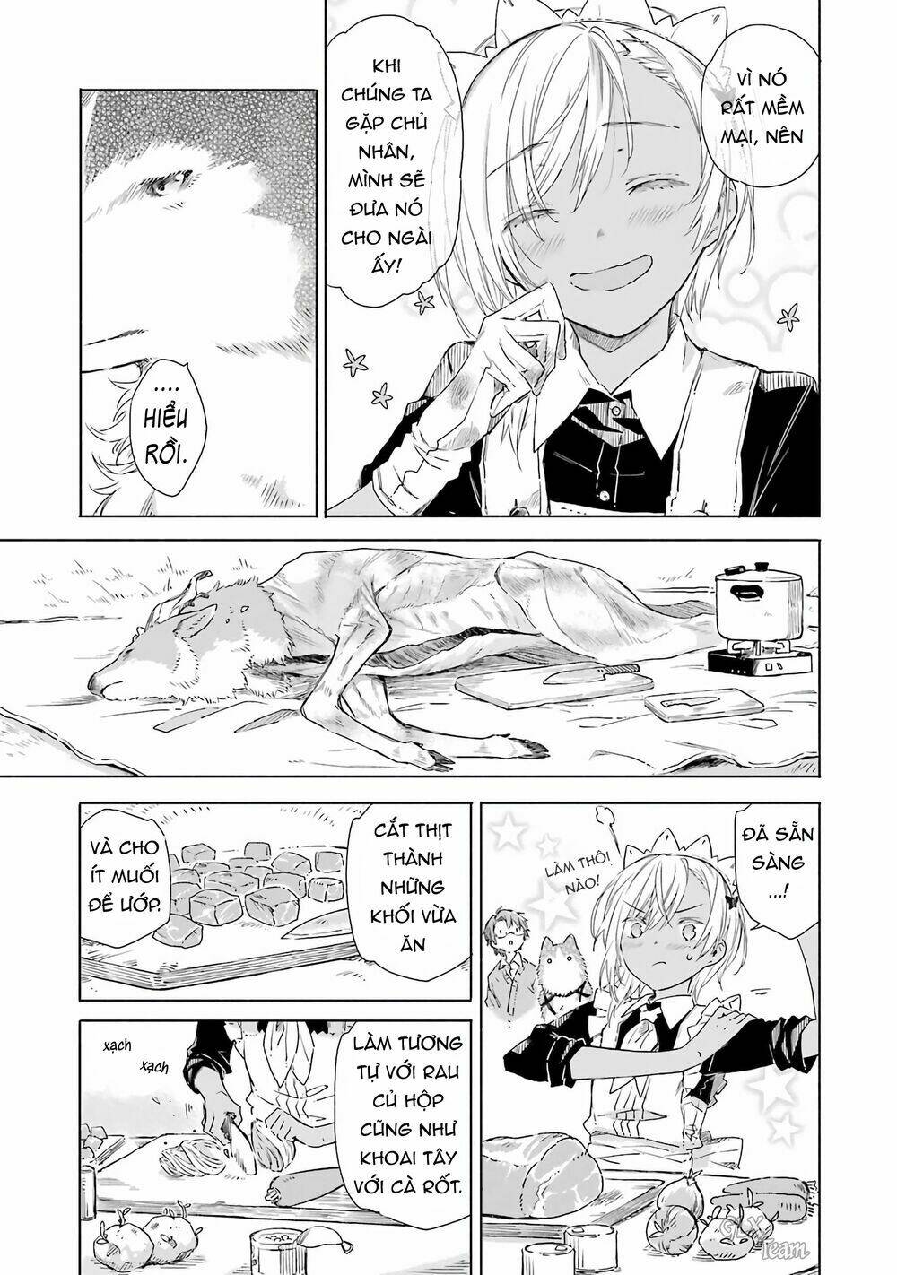 Tabi To Gohan To Shuumatsu Sekai: Chapter 3