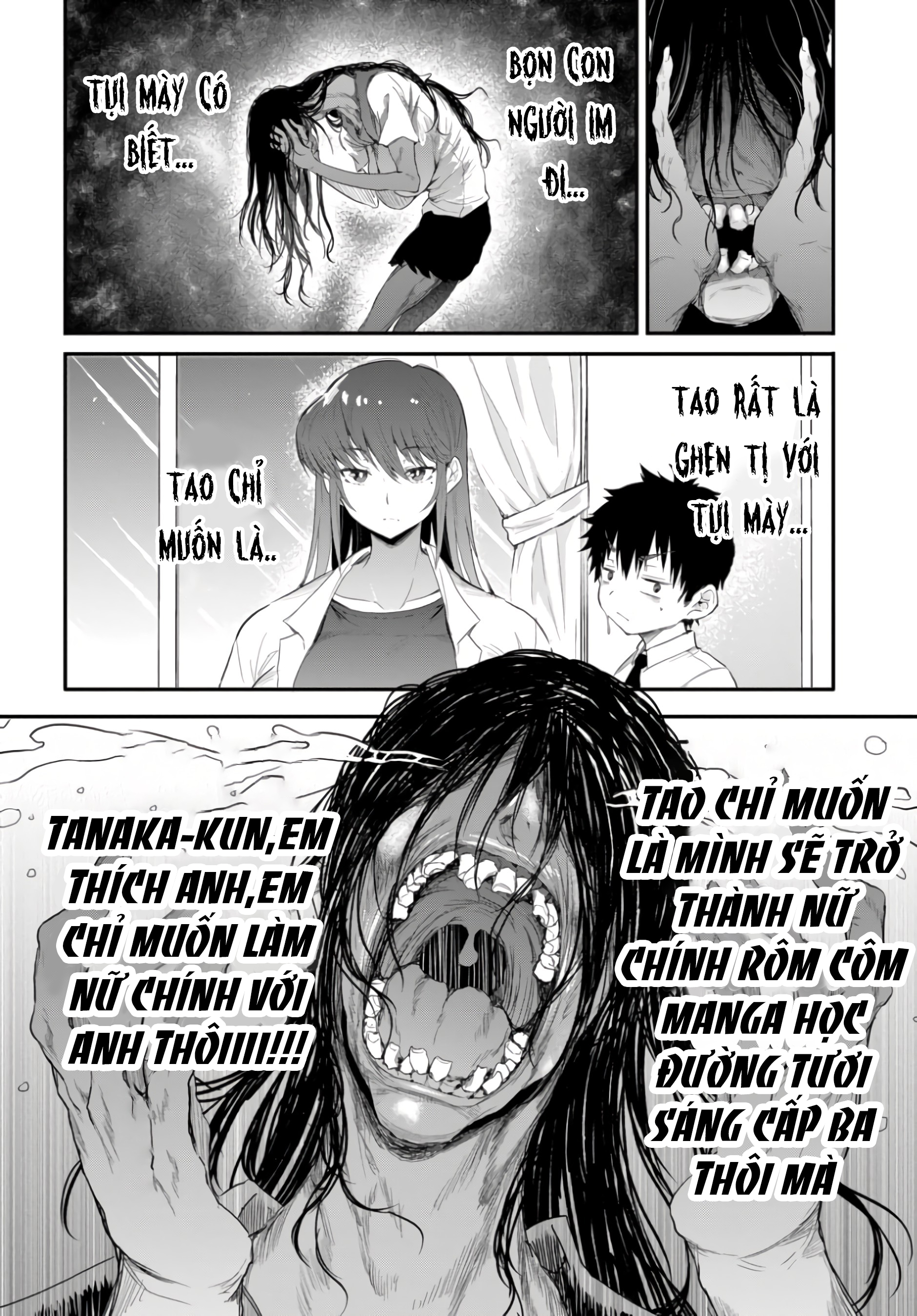 Tanaka Có Năng Lực Nhìn Thấy Ma: Chapter 1