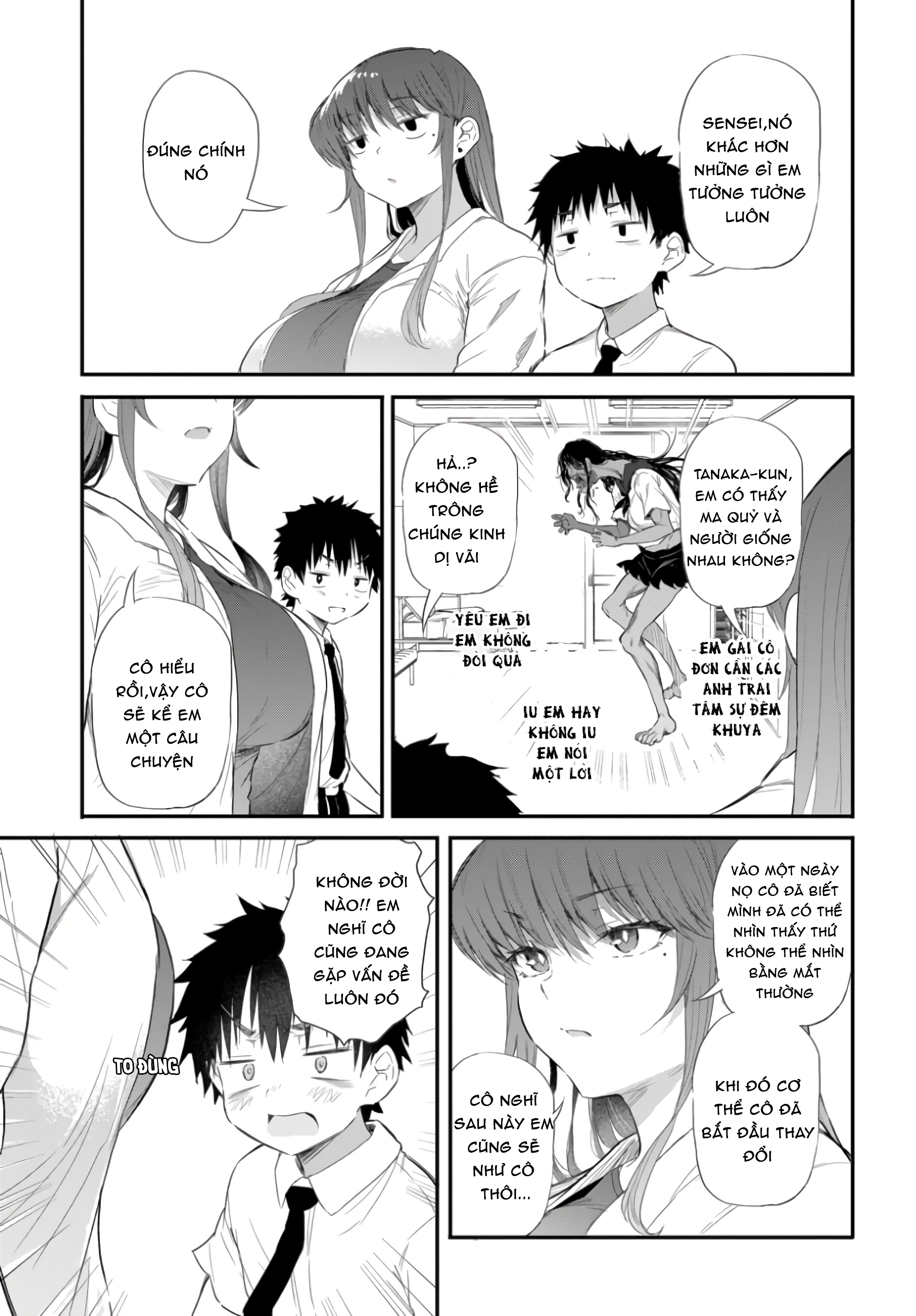 Tanaka Có Năng Lực Nhìn Thấy Ma: Chapter 1