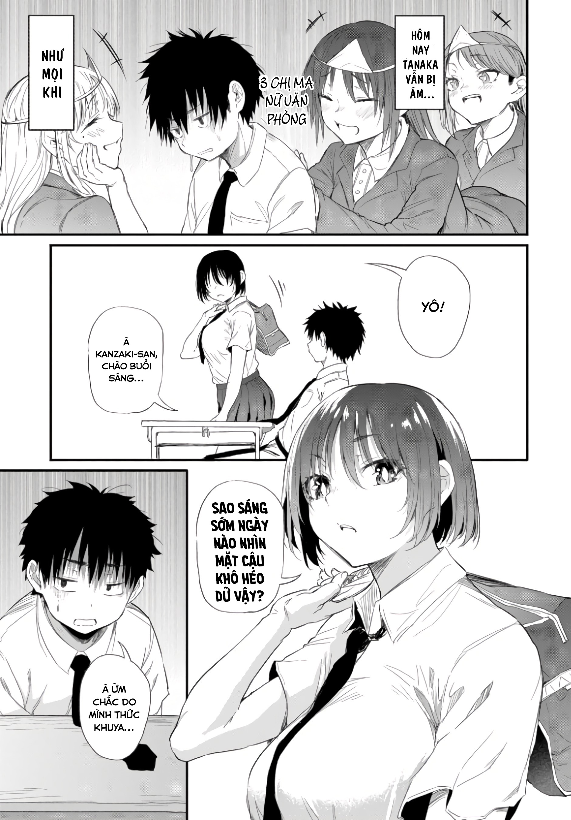 Tanaka Có Năng Lực Nhìn Thấy Ma: Chapter 2