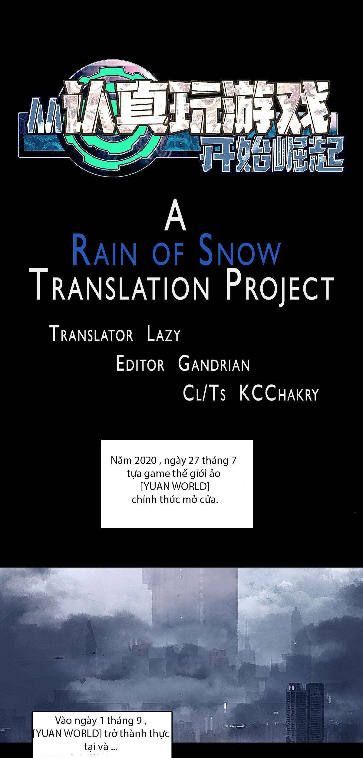 Tất Cả Bắt Đầu Khi Tôi Chơi Game Nghiêm Túc: Chapter 2