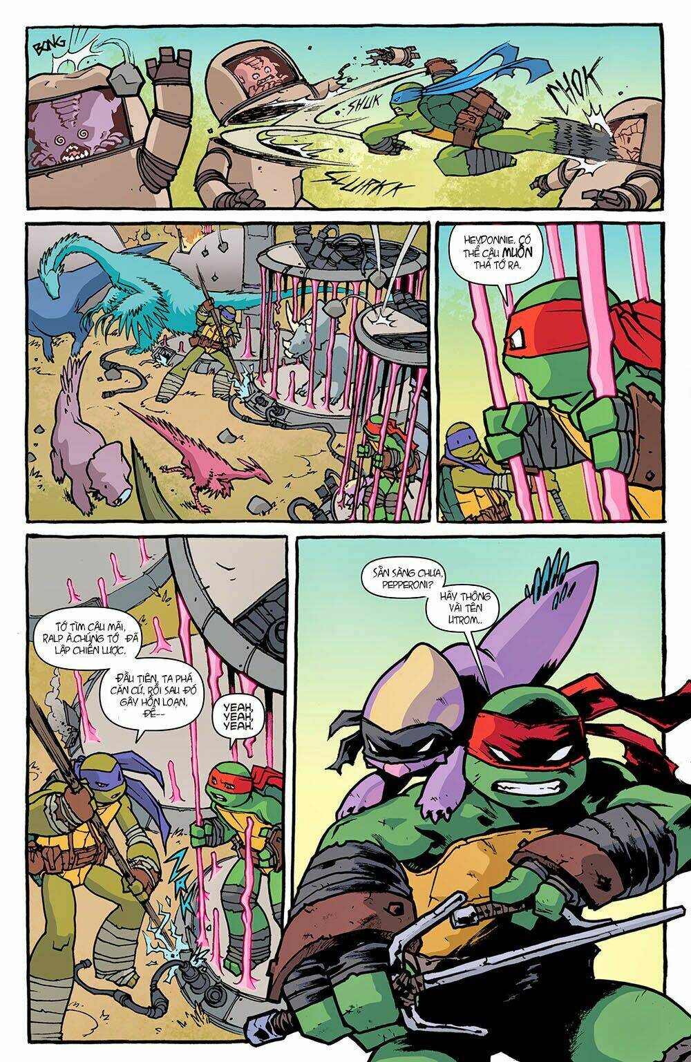 Teenage Mutant Ninja Heroes: Turtles In Time: Chapter 1