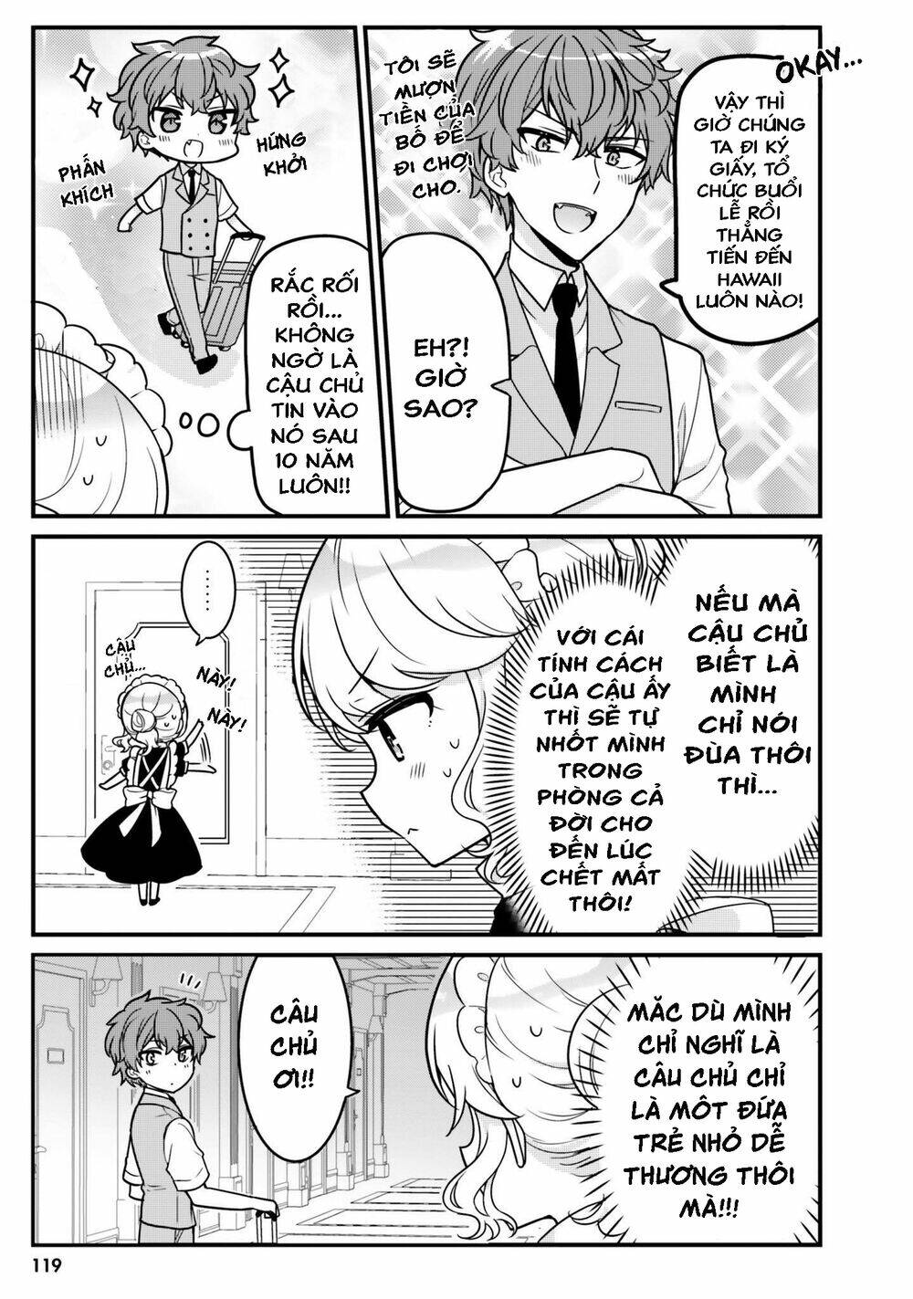 Tekito Na Maid No Oneesan & Erasou De Ichizu Na Botchan: Chapter 10