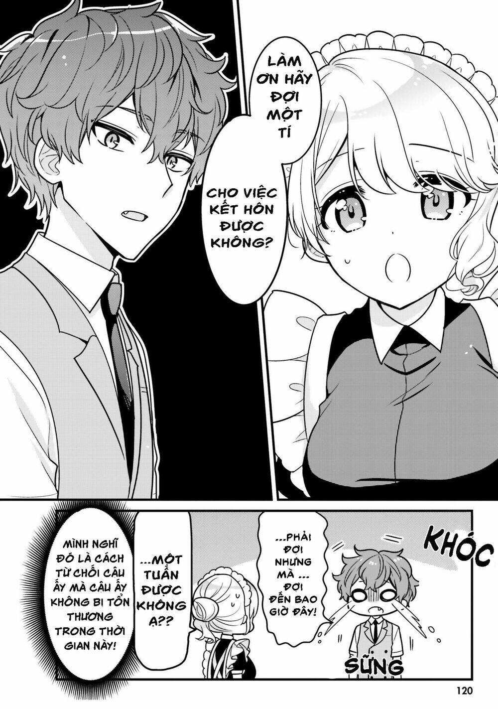 Tekito Na Maid No Oneesan & Erasou De Ichizu Na Botchan: Chapter 10