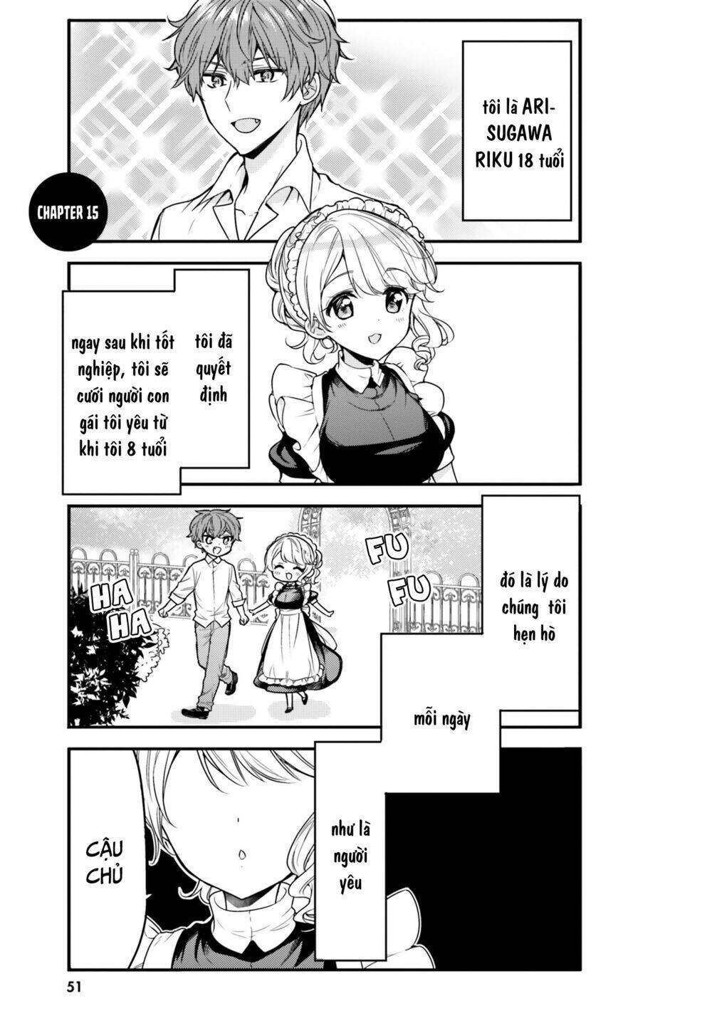 Tekito Na Maid No Oneesan & Erasou De Ichizu Na Botchan: Chapter 15