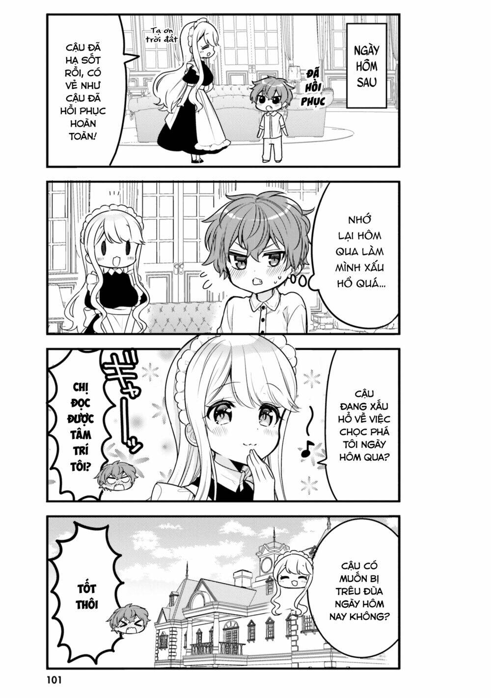 Tekito Na Maid No Oneesan & Erasou De Ichizu Na Botchan: Chapter 18