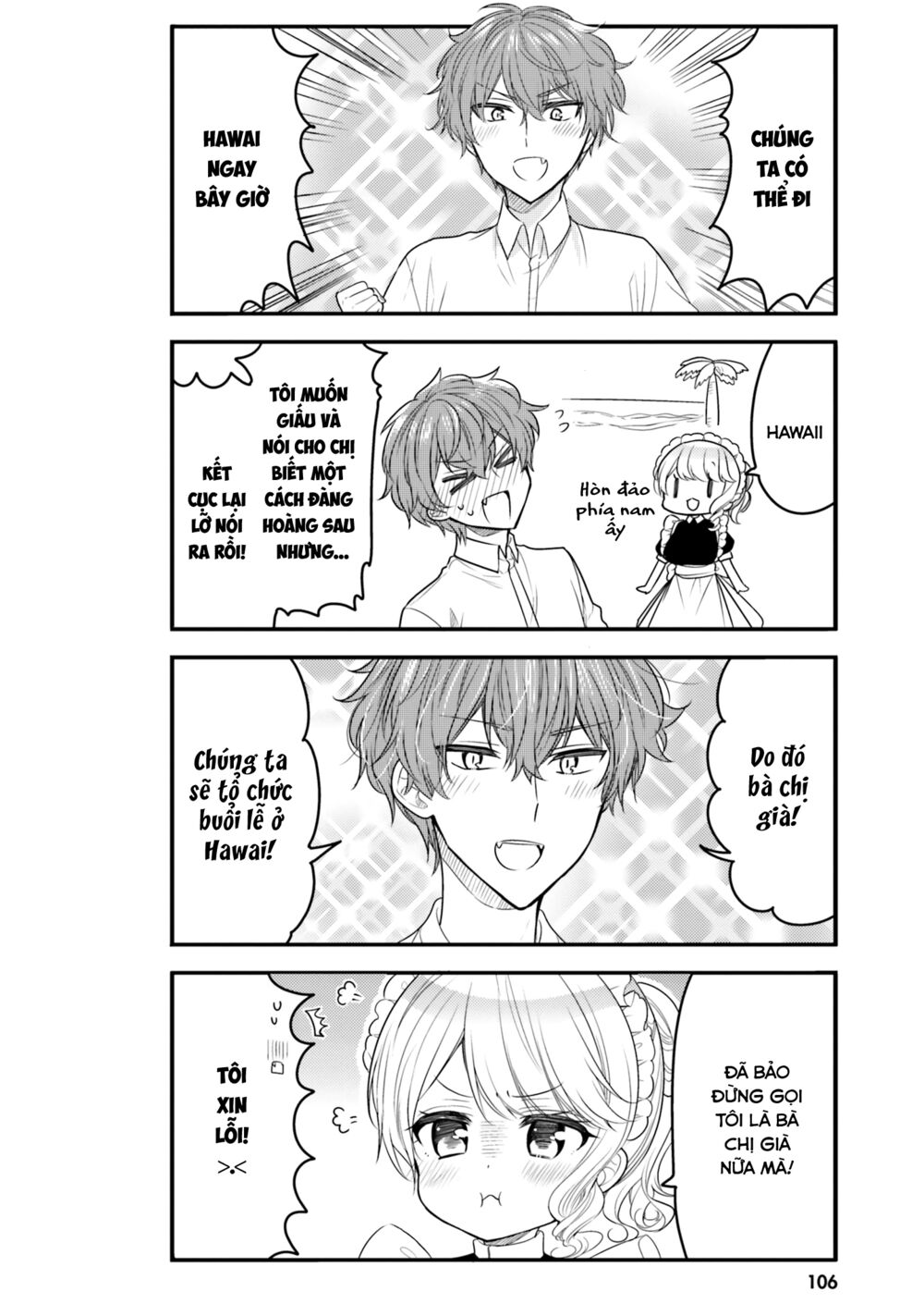 Tekito Na Maid No Oneesan & Erasou De Ichizu Na Botchan: Chapter 19