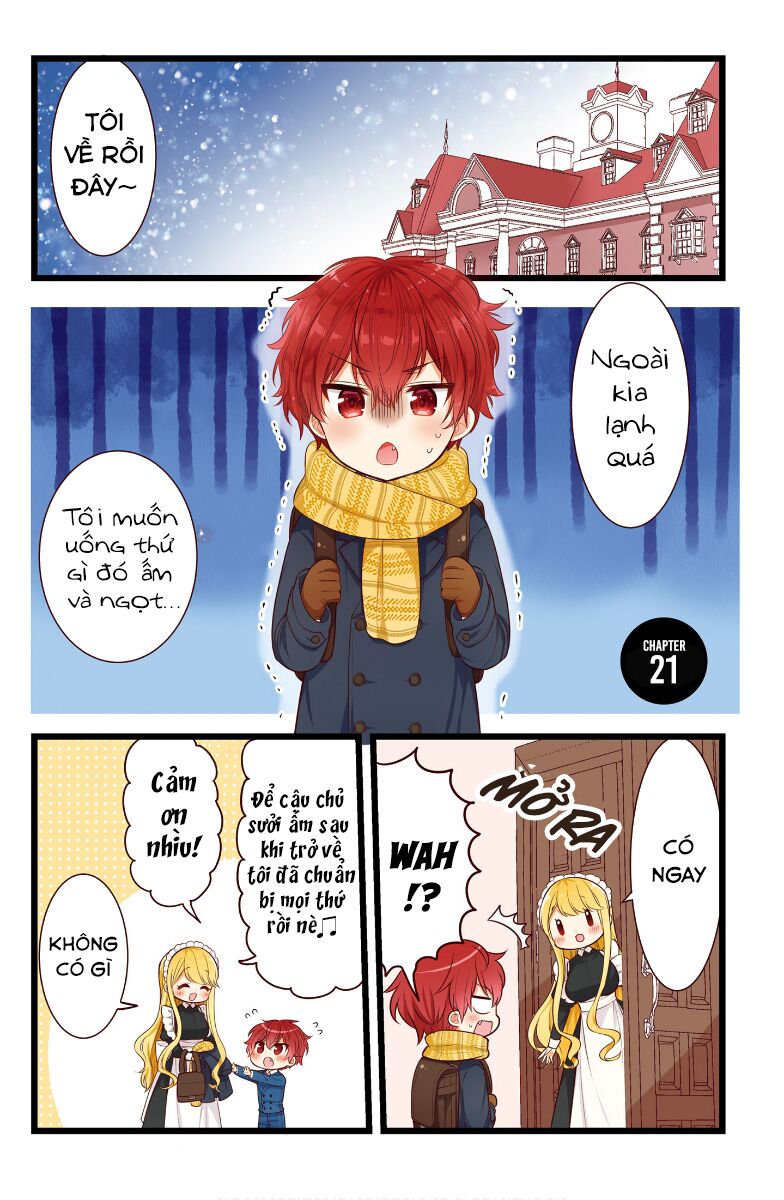 Tekito Na Maid No Oneesan & Erasou De Ichizu Na Botchan: Chapter 21