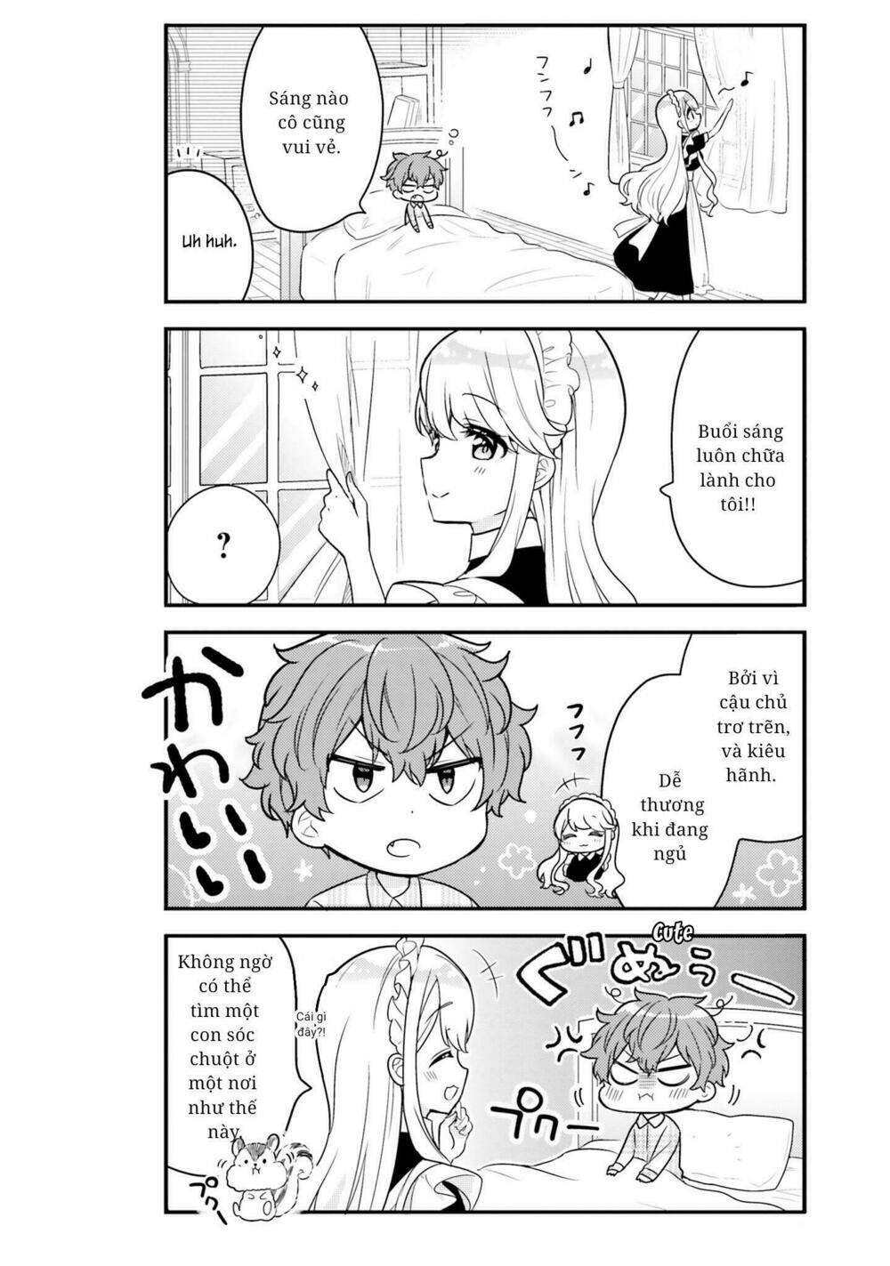 Tekito Na Maid No Oneesan & Erasou De Ichizu Na Botchan: Chapter 3.2