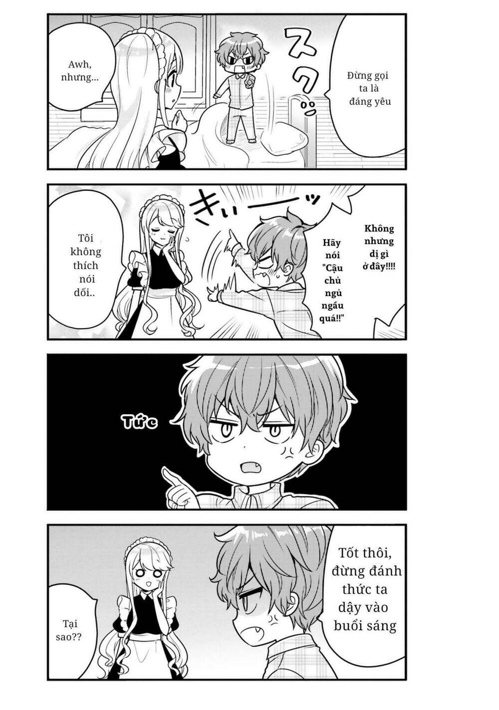 Tekito Na Maid No Oneesan & Erasou De Ichizu Na Botchan: Chapter 3.2