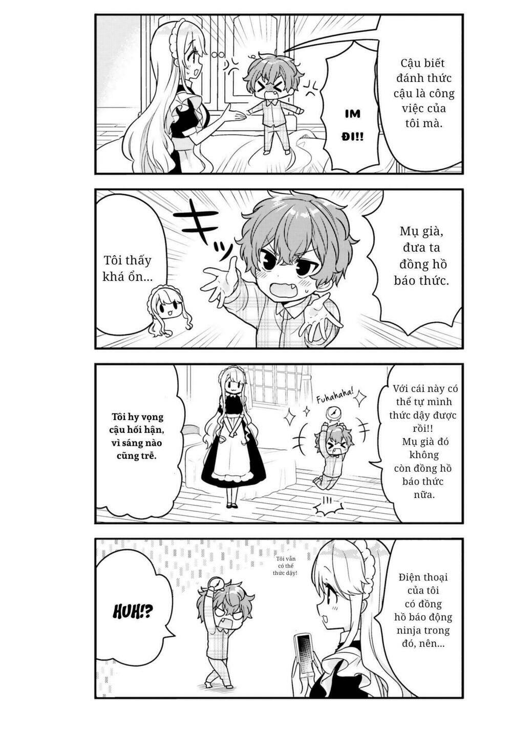 Tekito Na Maid No Oneesan & Erasou De Ichizu Na Botchan: Chapter 3.2