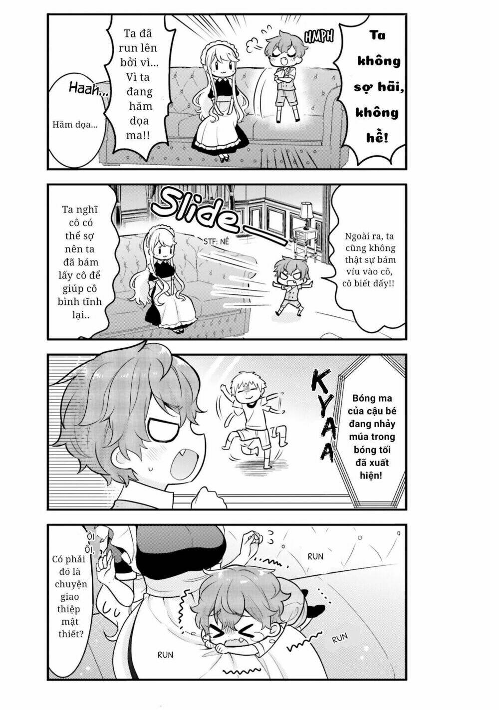 Tekito Na Maid No Oneesan & Erasou De Ichizu Na Botchan: Chapter 4.1