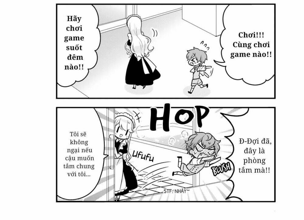 Tekito Na Maid No Oneesan & Erasou De Ichizu Na Botchan: Chapter 4.1