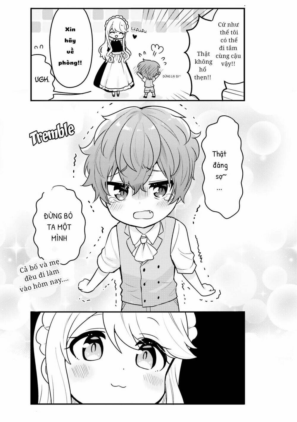 Tekito Na Maid No Oneesan & Erasou De Ichizu Na Botchan: Chapter 4.1
