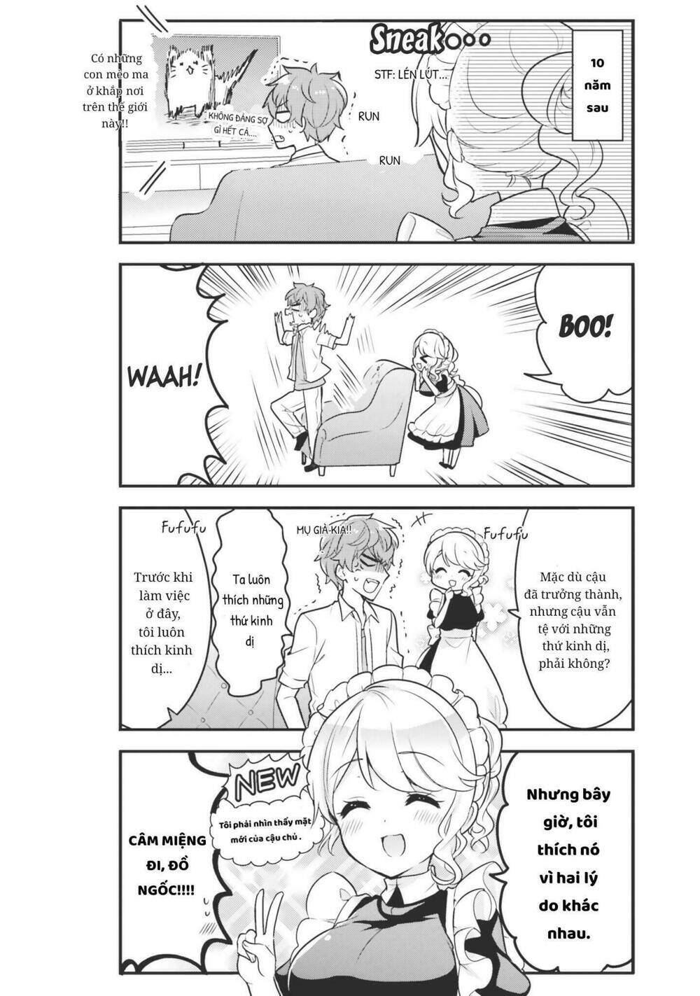 Tekito Na Maid No Oneesan & Erasou De Ichizu Na Botchan: Chapter 4.2