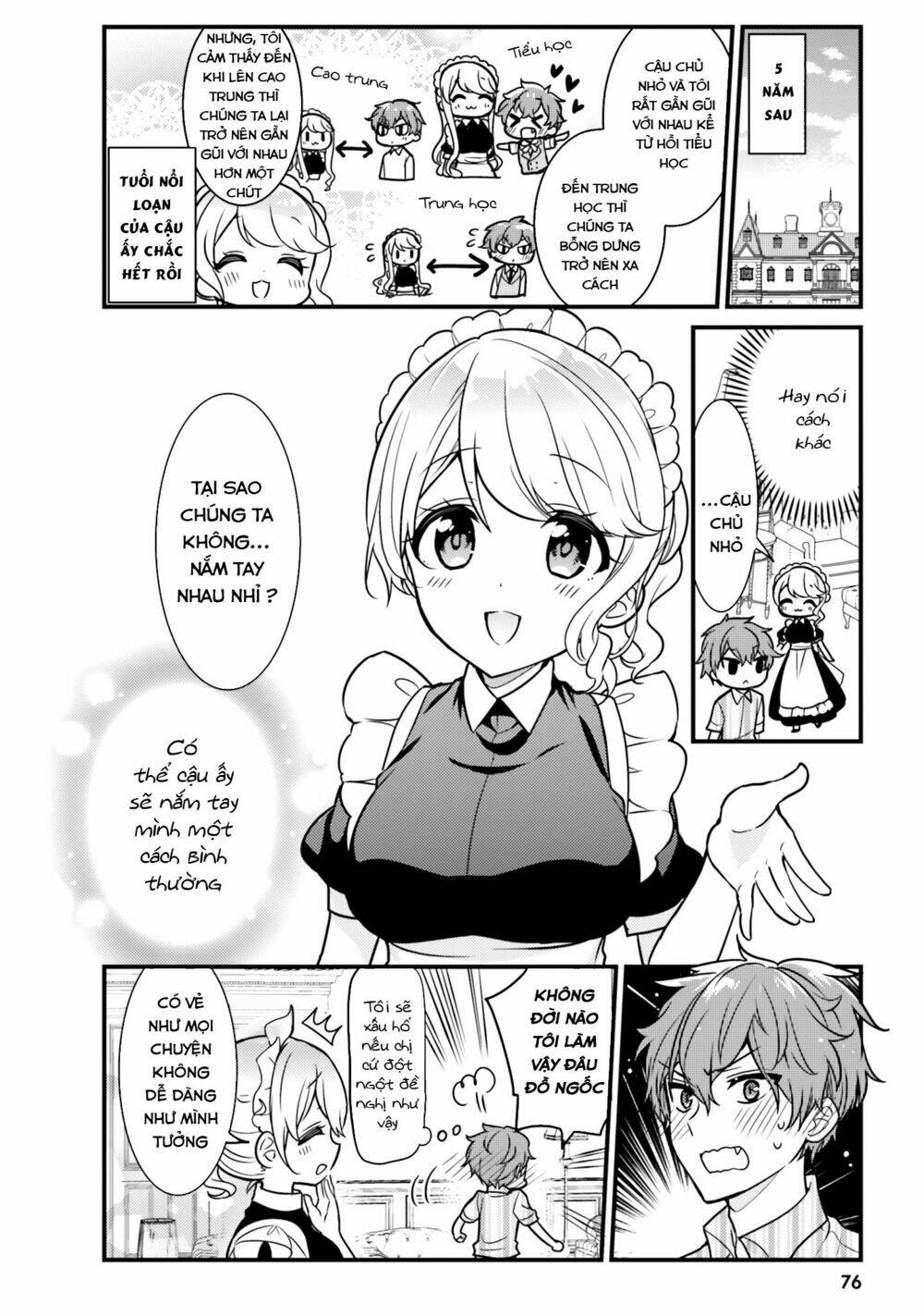 Tekito Na Maid No Oneesan & Erasou De Ichizu Na Botchan: Chapter 6