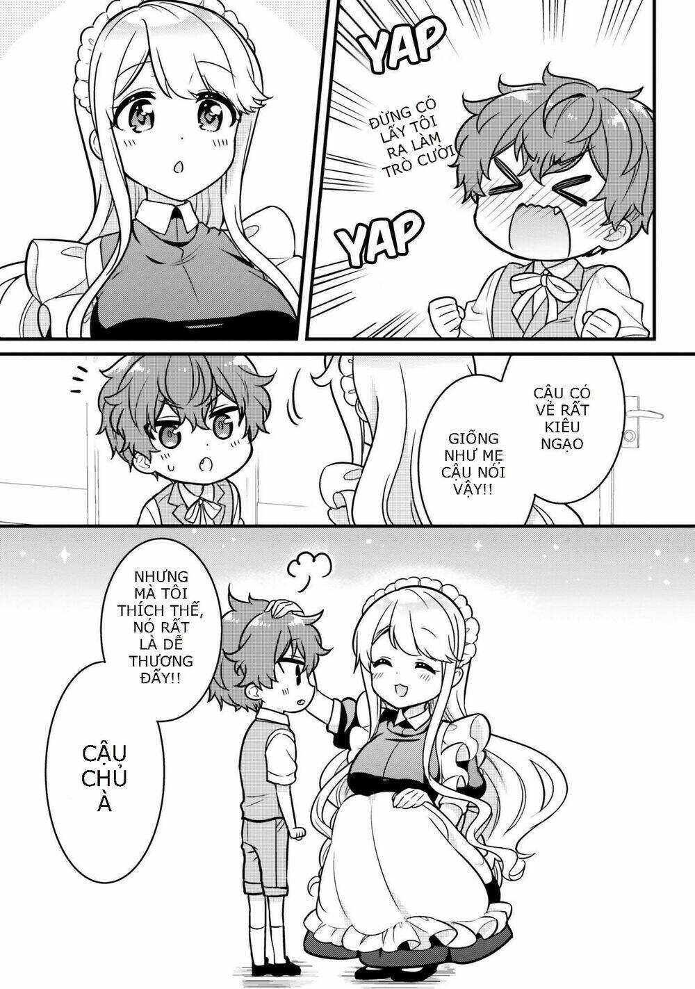 Tekito Na Maid No Oneesan & Erasou De Ichizu Na Botchan: Chapter 8