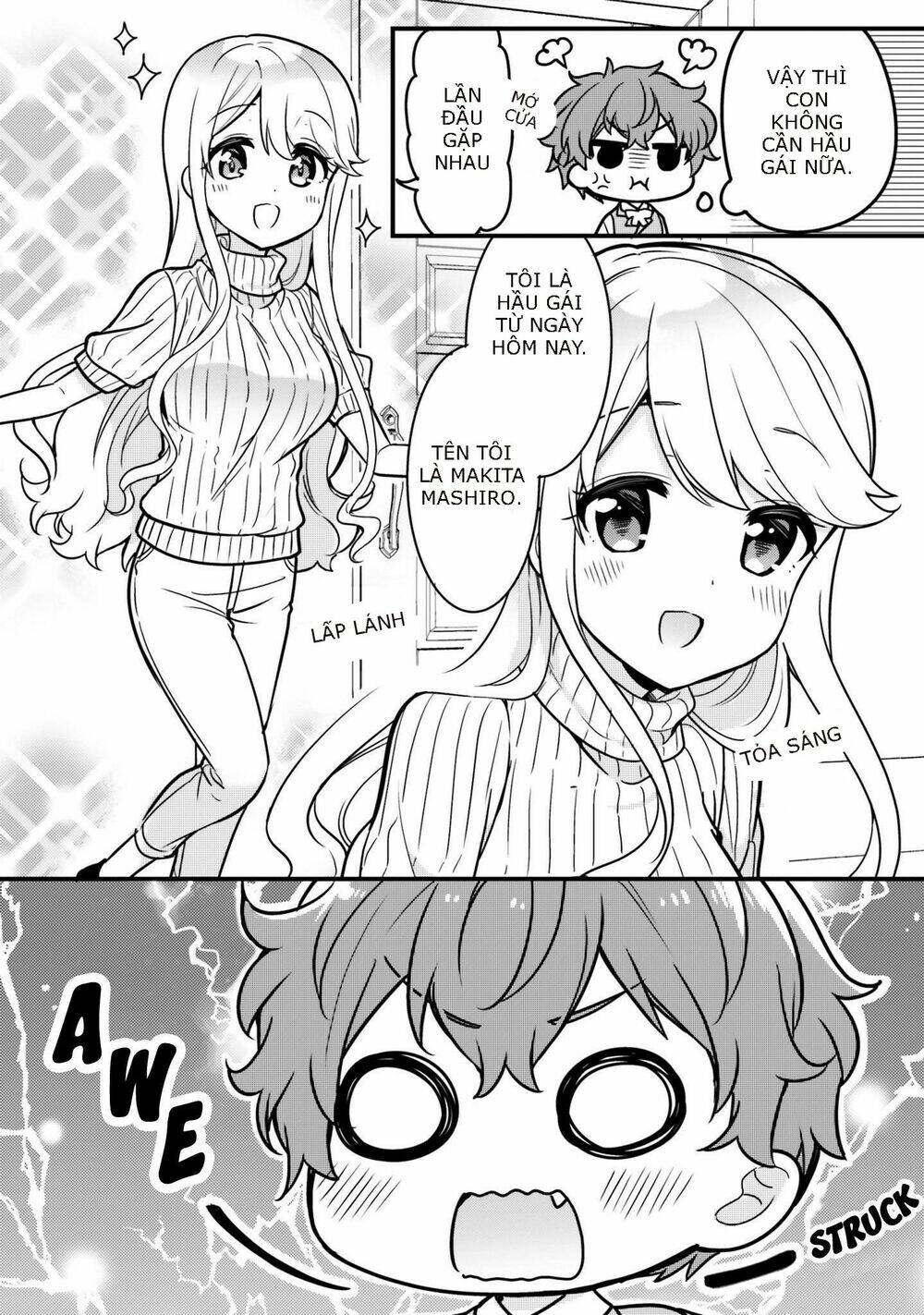 Tekito Na Maid No Oneesan & Erasou De Ichizu Na Botchan: Chapter 8