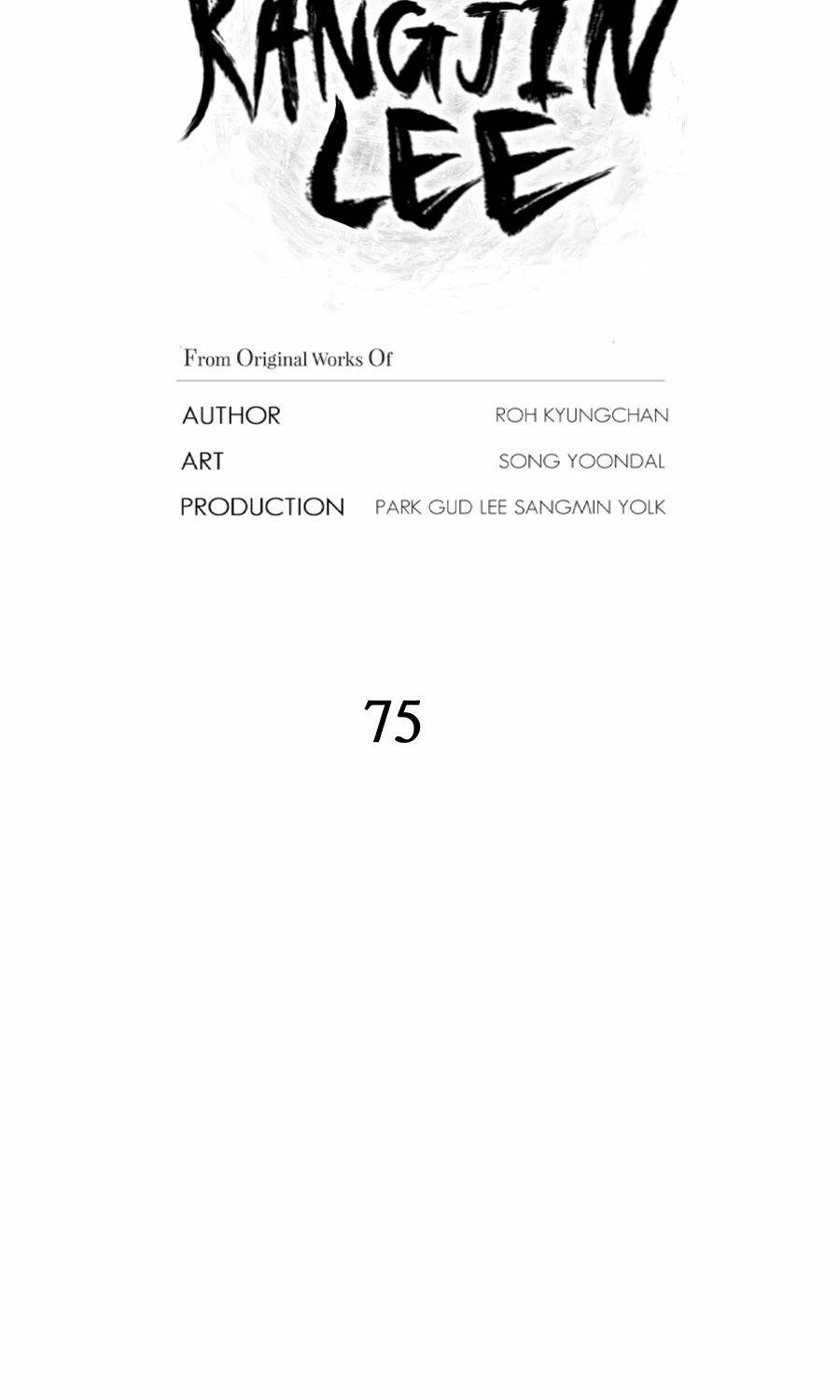 Thái Thú Kang Jin Lee: Chapter 75