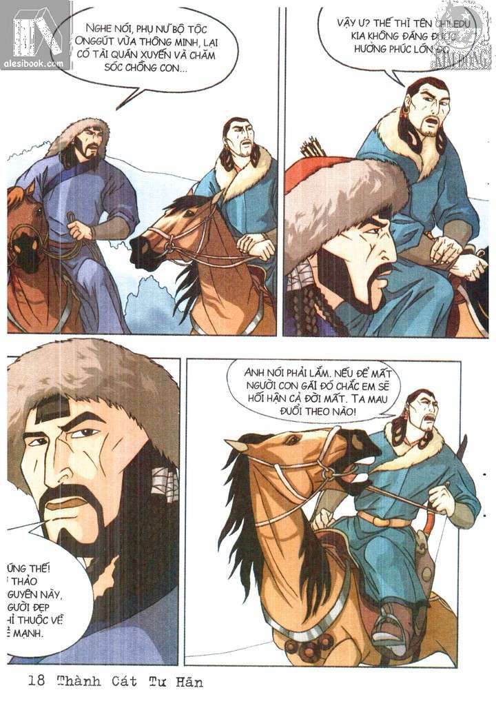Thành Cát Tư Hãn: Chapter 1
