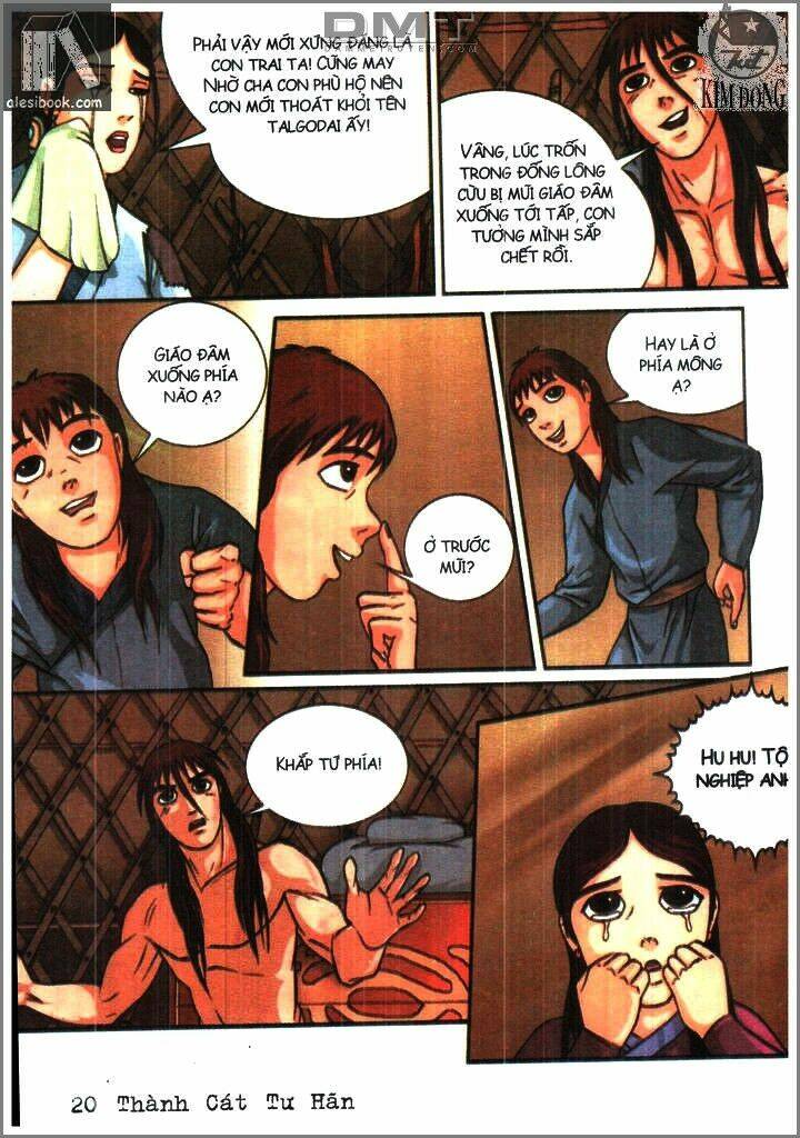 Thành Cát Tư Hãn: Chapter 15