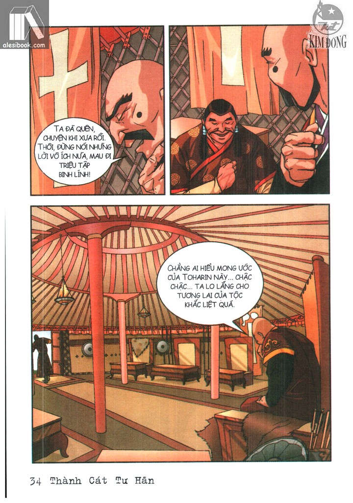 Thành Cát Tư Hãn: Chapter 29