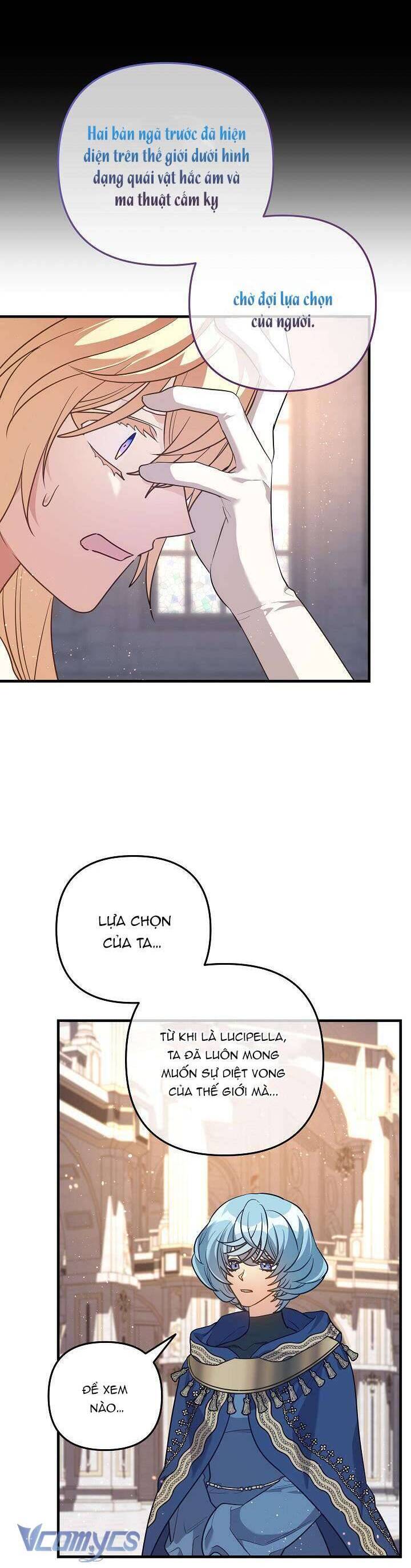 thánh nữ bé con muốn hủy diệt thế giới: Chapter 55