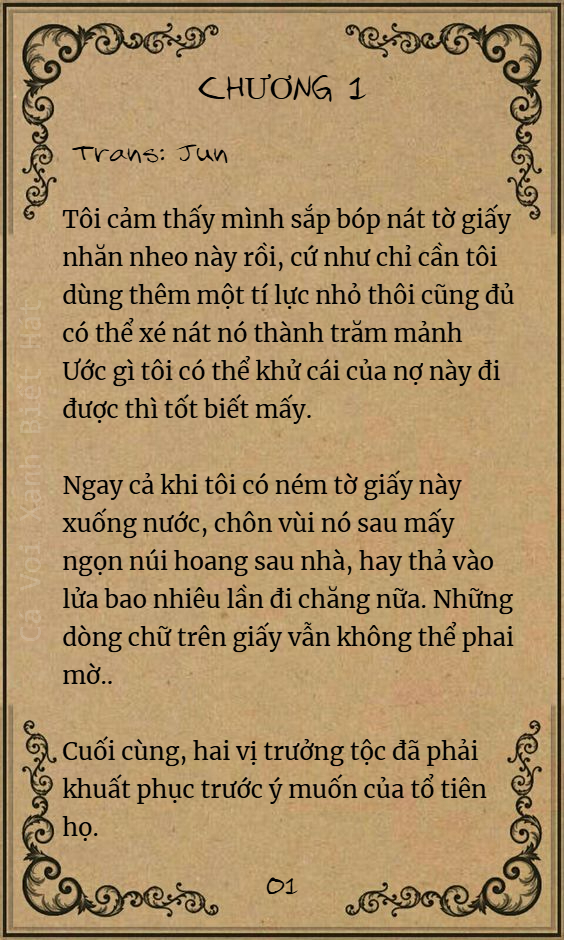 Thay Vì Cưới Đứa Con Trai, Tôi Thà Cưa Đổ Cha Hắn: Chapter 1