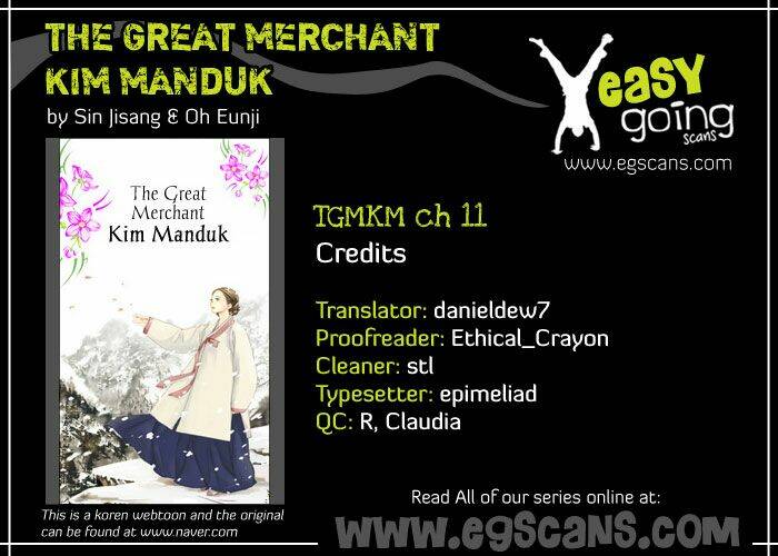 The Great Merchant Kim Manduk: Chapter 11