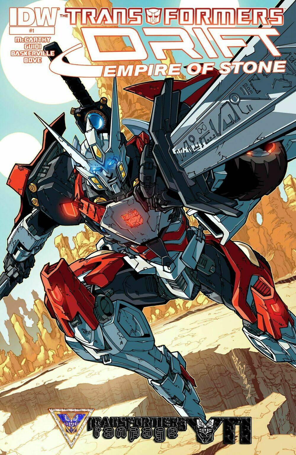 The Transformers: Drift - Empire of Stone: Chapter 1
