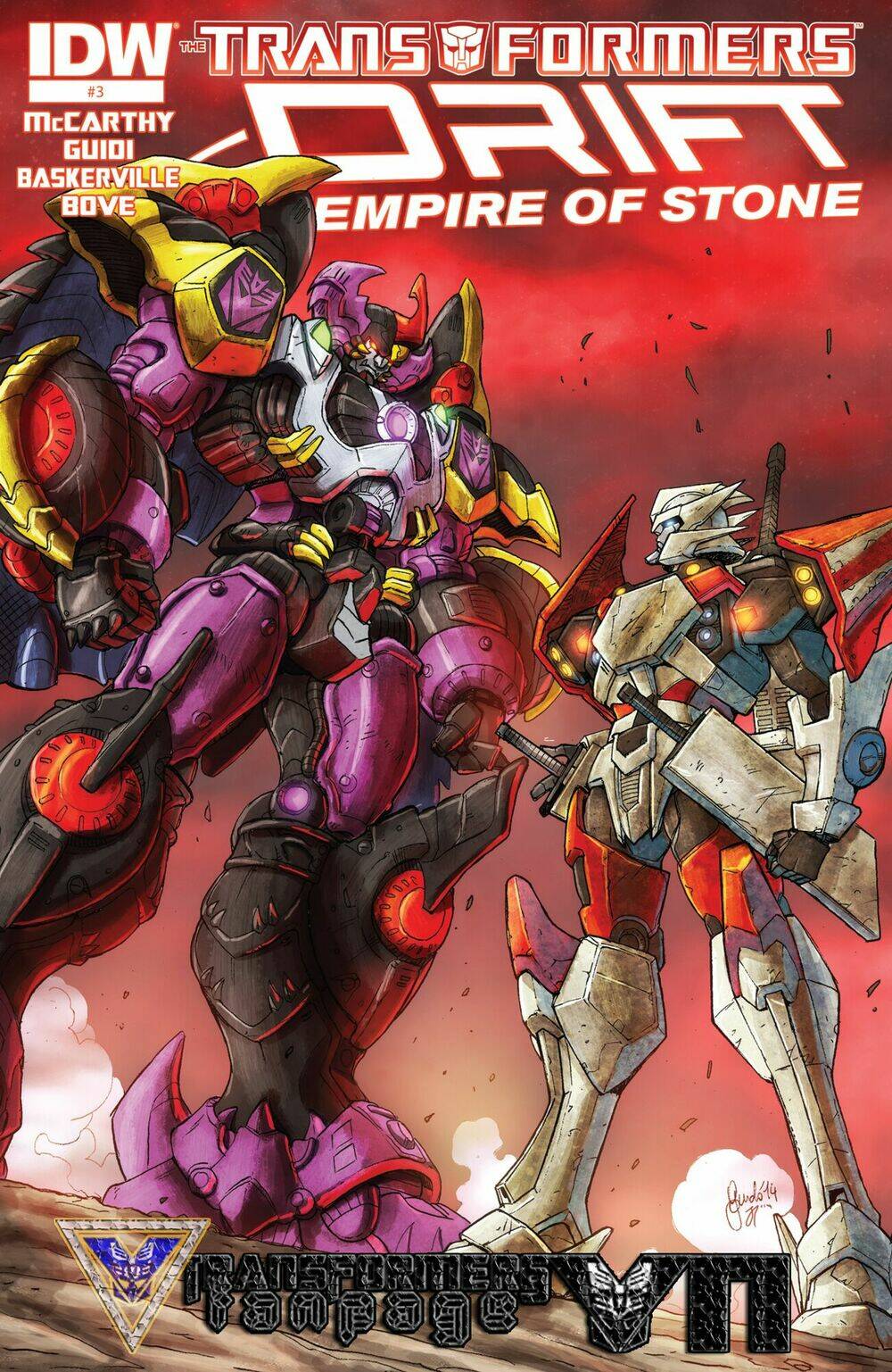The Transformers: Drift - Empire of Stone: Chapter 3