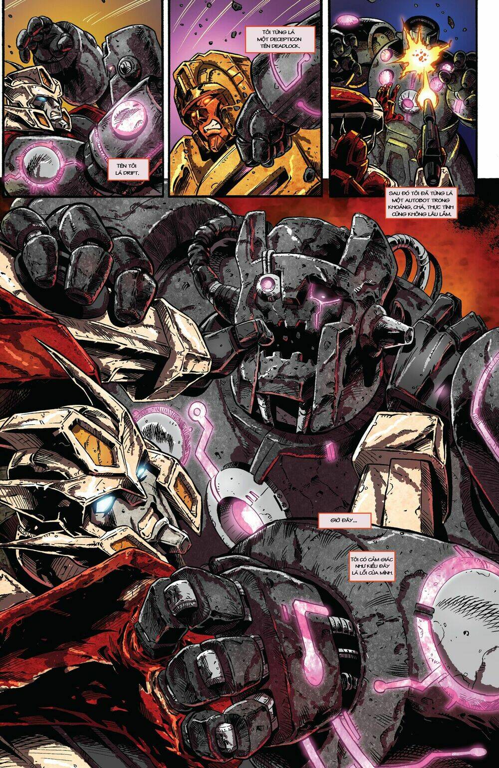 The Transformers: Drift - Empire of Stone: Chapter 3