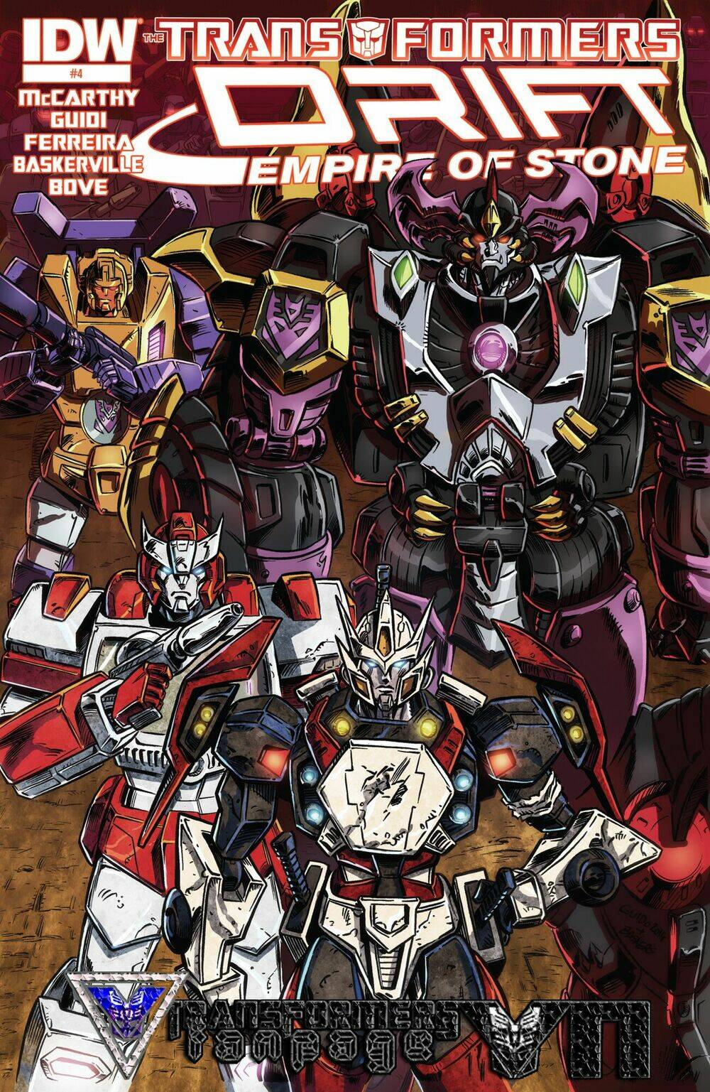The Transformers: Drift - Empire of Stone: Chapter 4