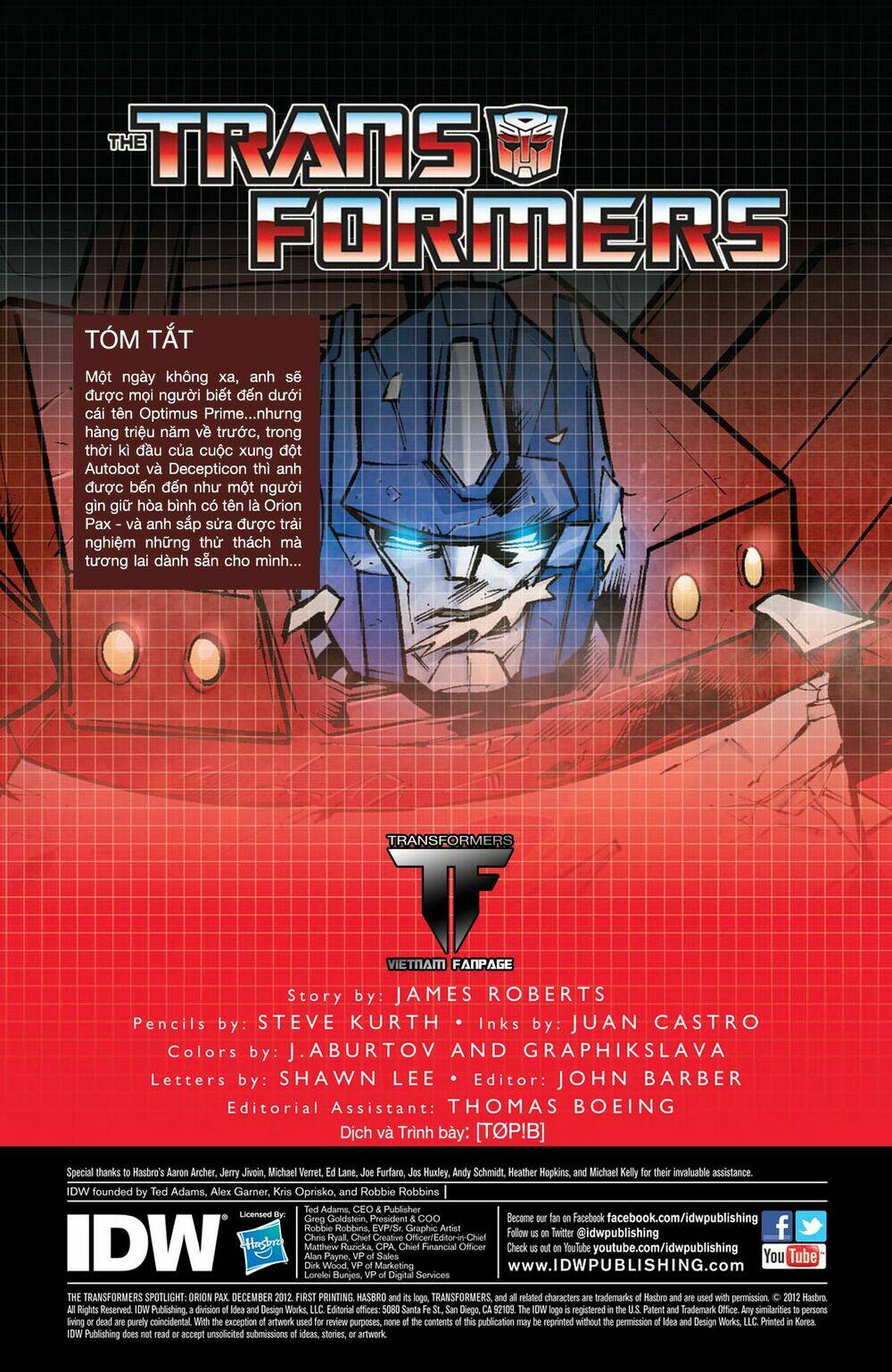 The Transformers Spotlight: Chapter 4