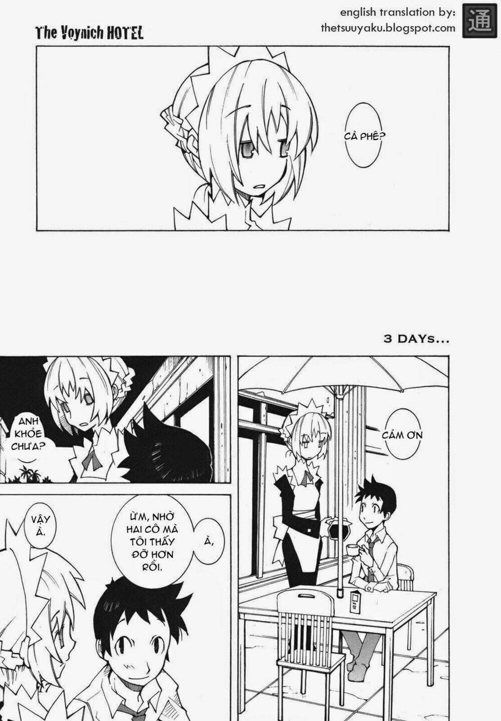 The Voynich Hotel: Chapter 3