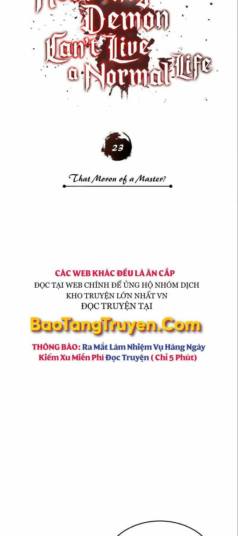 Thiên Quỷ Chẳng Sống Nổi Cuộc Đời Bình Thường: Chapter 23