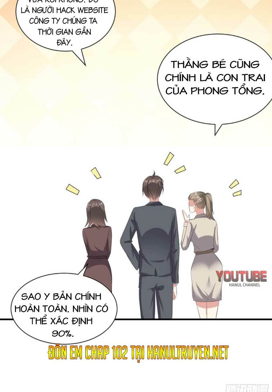 Thiên Tài Khốc Bảo: Tổng Tài Sủng Thê Quá Cường Hãn: Chapter 101