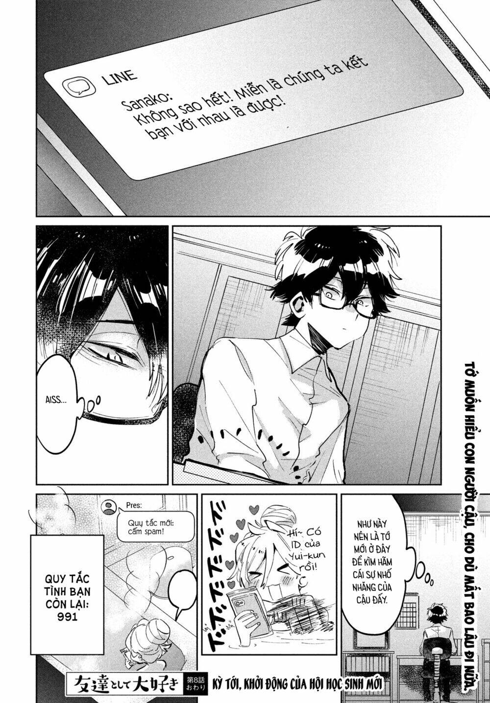 Yêu Là Dễ Nhất Trên Đời: Chapter 8