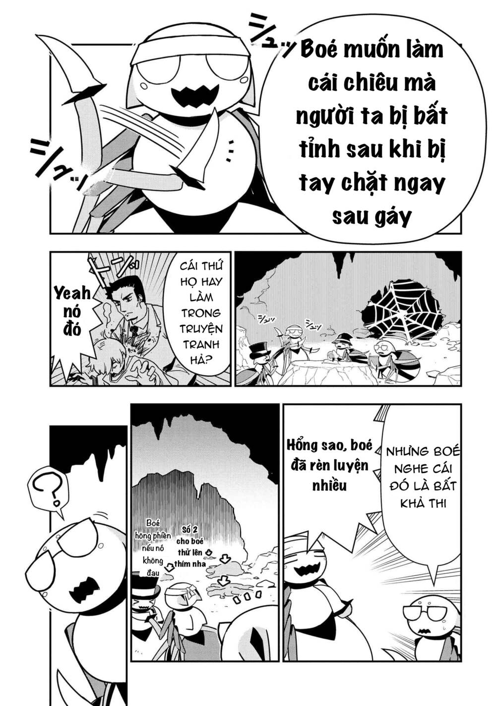 Tôi Là Nhện Đấy Thi Sao Nào? Cuộc Sống Của 4 Chị Em Nhện: Chapter 24