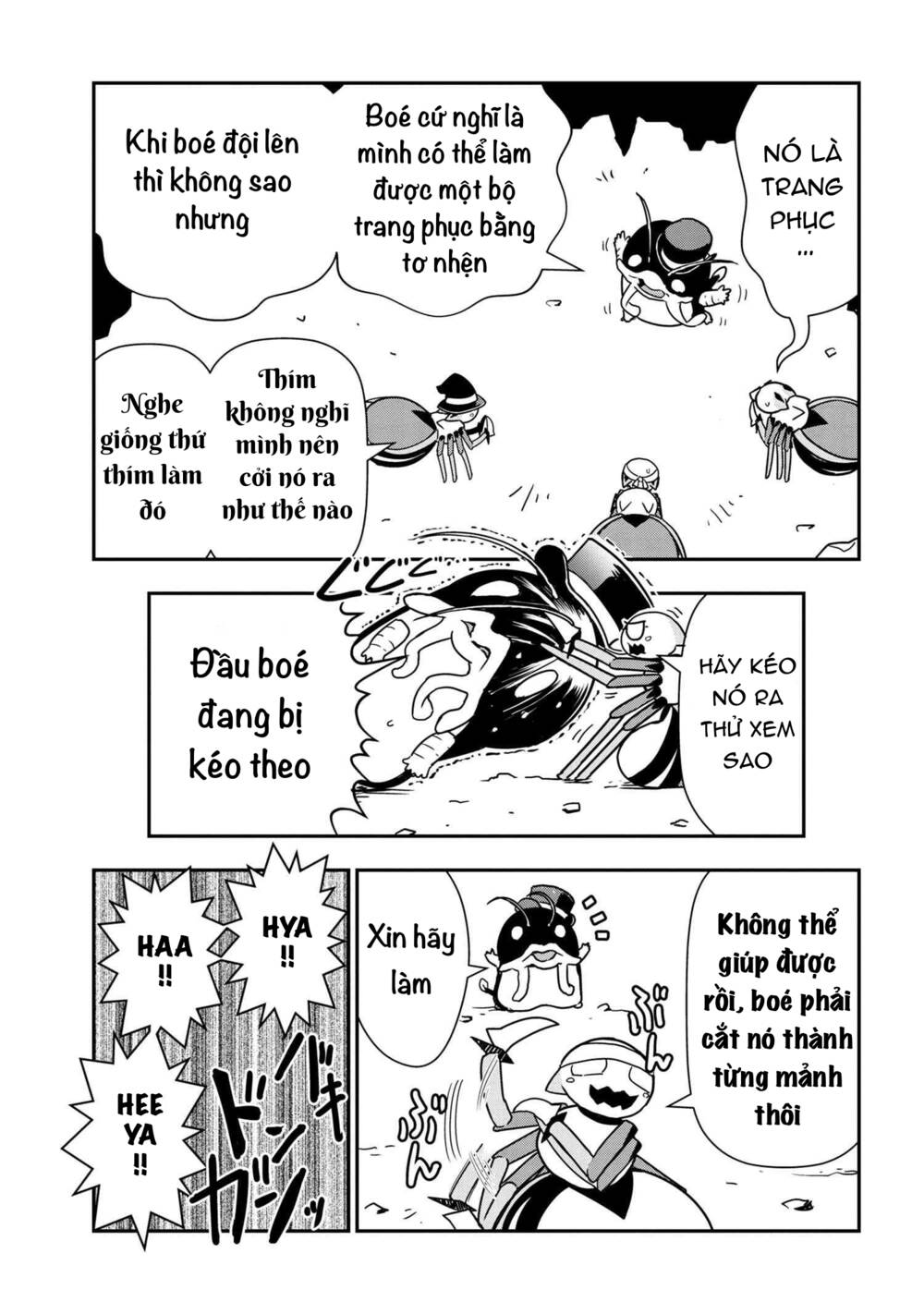 Tôi Là Nhện Đấy Thi Sao Nào? Cuộc Sống Của 4 Chị Em Nhện: Chapter 38