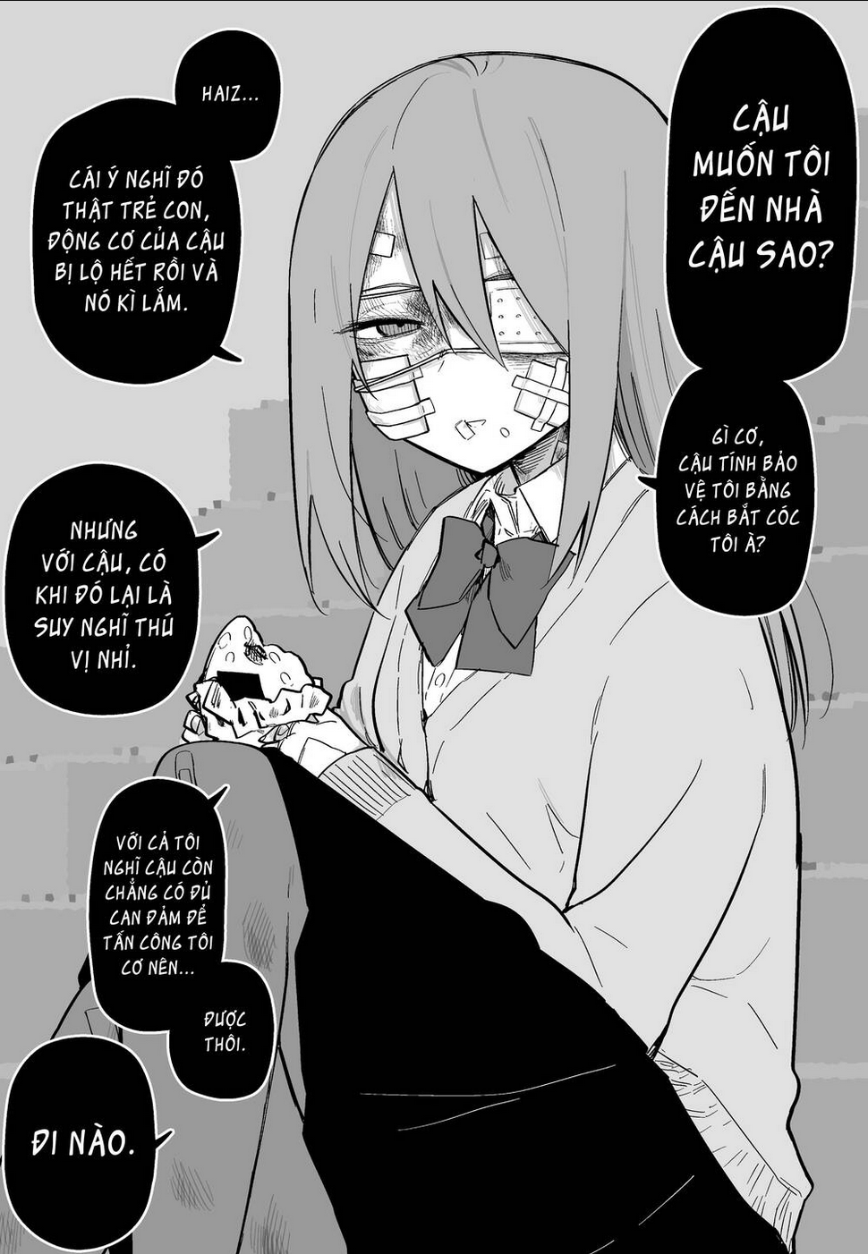 Tôi Lo Lắng Cho Người Bạn Cùng Lớp Đầy Những Vết Bầm Tím: Chapter 11