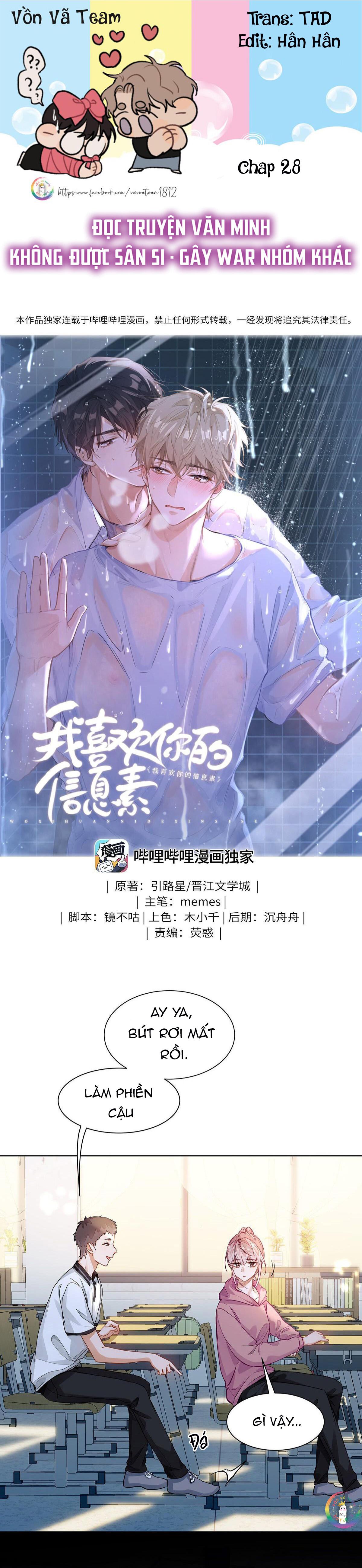 Tôi Thích Pheromone Của Cậu: Chapter 28