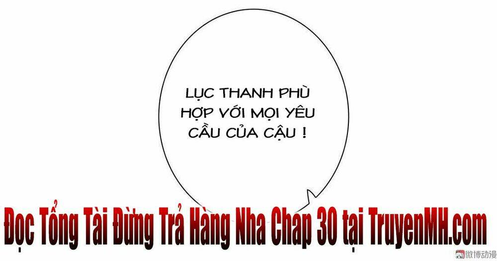Tổng Tài ! Đừng Trả Hàng Nha !: Chapter 29
